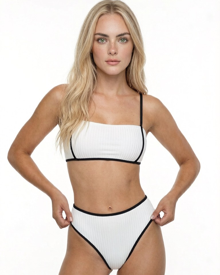 Купальник Mila Ricco Monaco White-Black - Зображення 6