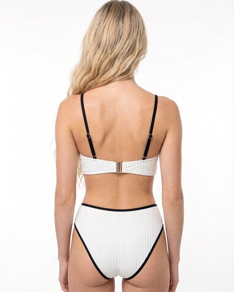 Купальник Mila Ricco Monaco White-Black - Зображення 2